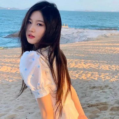 盲女情